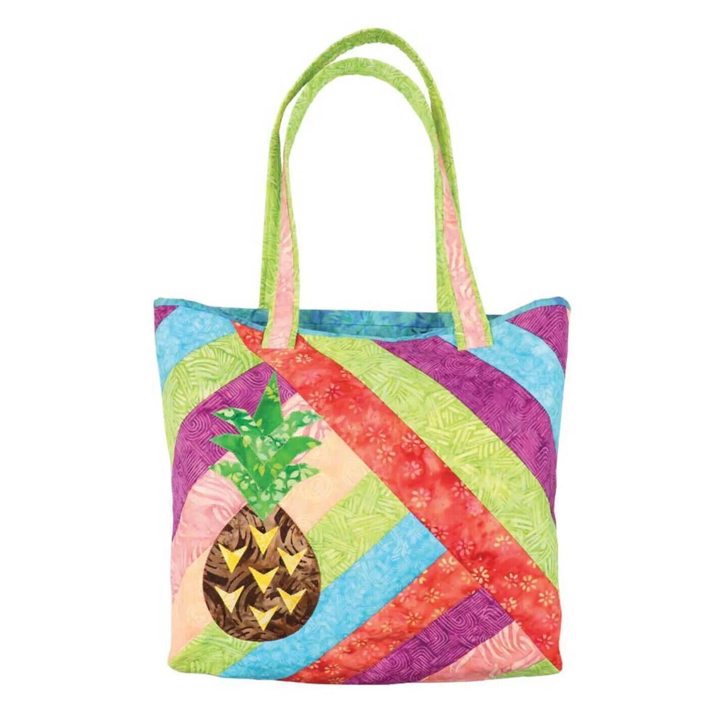 Angle. AccuQuilt - Pineapple Die By Janine Lecour - Multicolor.