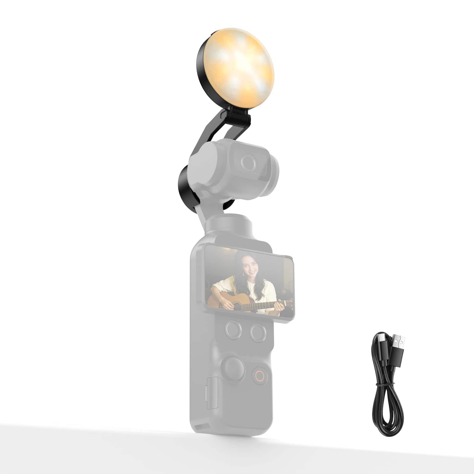 Neewer - Mini Light for Pocket 4, 1W, CRI95, USB-C