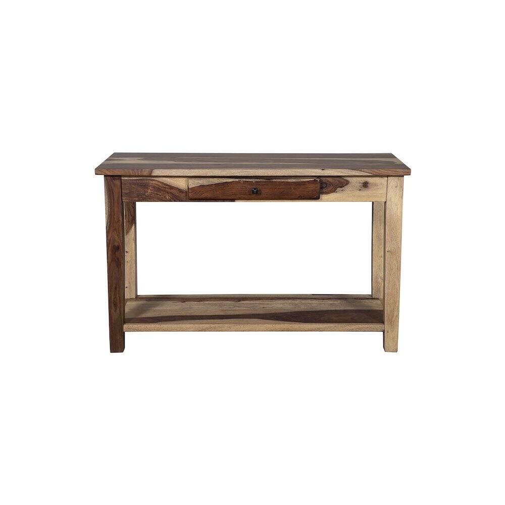 Alt View 1. Porter Designs - Taos Solid Sheesham Wood Console Table - Natural.