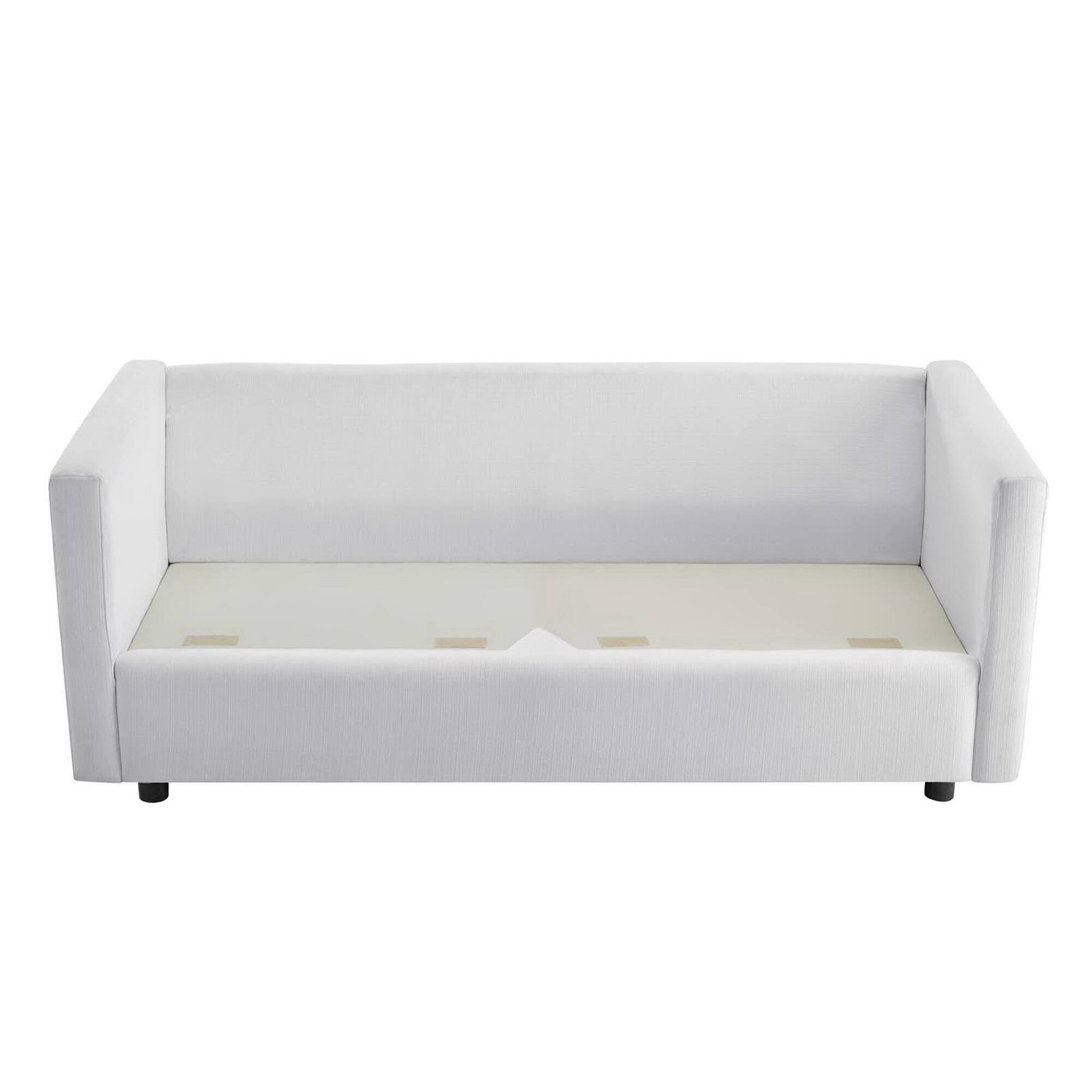 Alt View 3. Modway - Activate Upholstered Fabric Sofa by Modway - White.