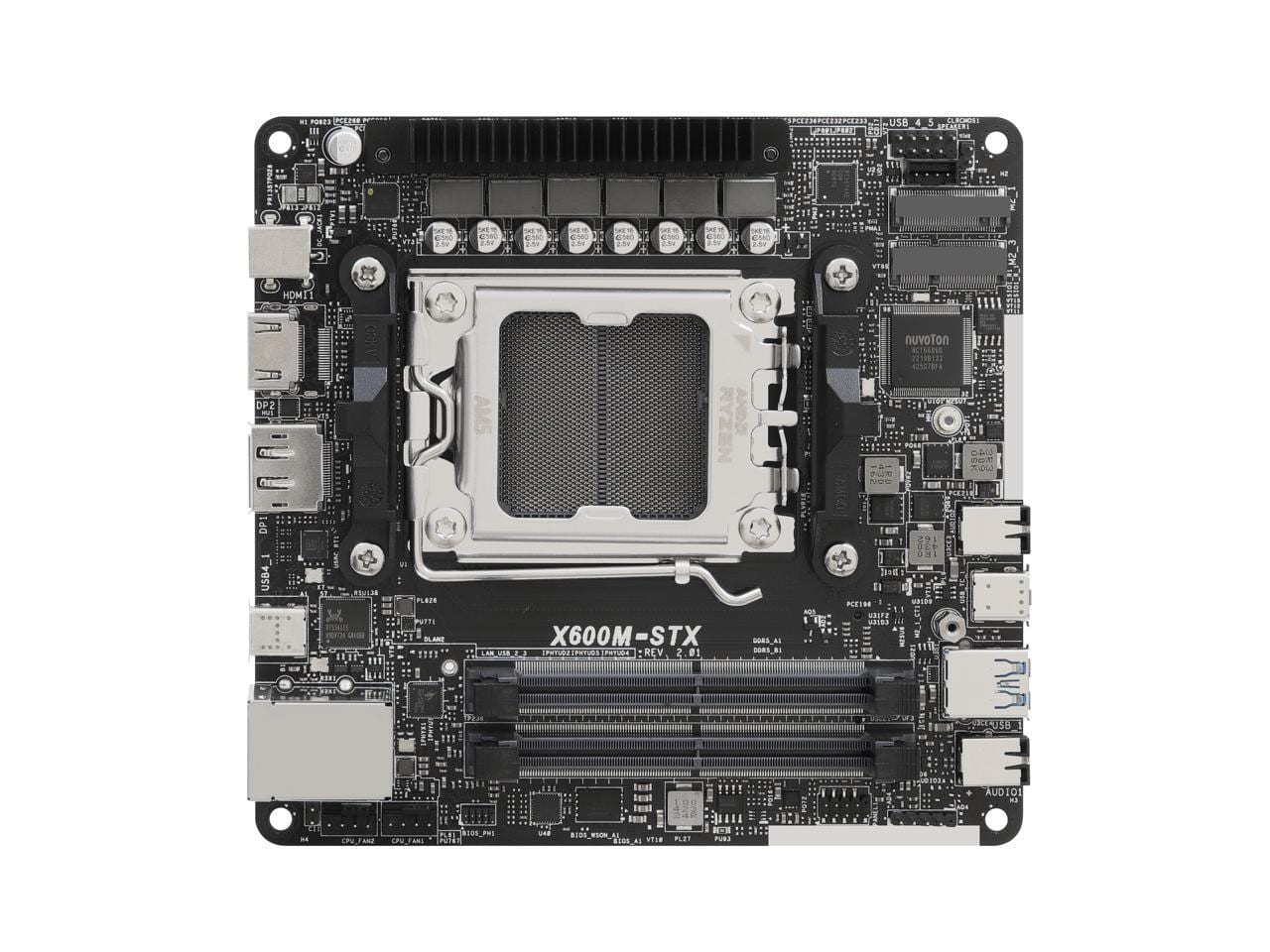 ASRock DESKMINI X600W/ USB4 Black Barebone System - Best Buy
