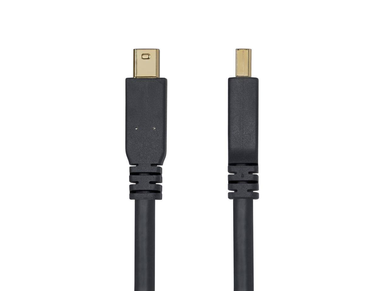 Alt View 2. StarTech.com - StarTech 10ft Mini DisplayPort to DisplayPort 1.4 Cable DP14MDPMM10F.