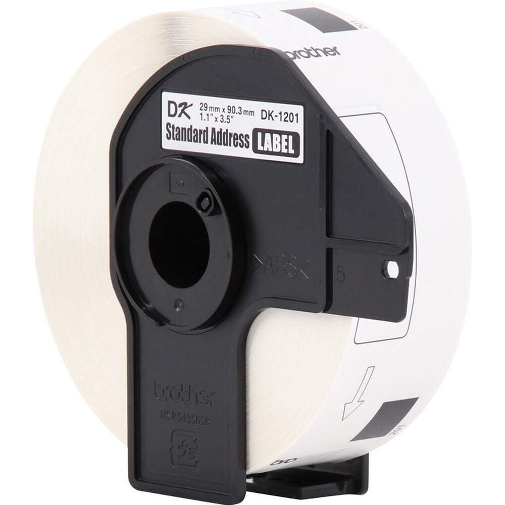 201 prother DK 29 mm x 90.3 mm DK-1201 1.1" x 3.5" Standard Address LABEL YABS 5 brother USP5495658 5