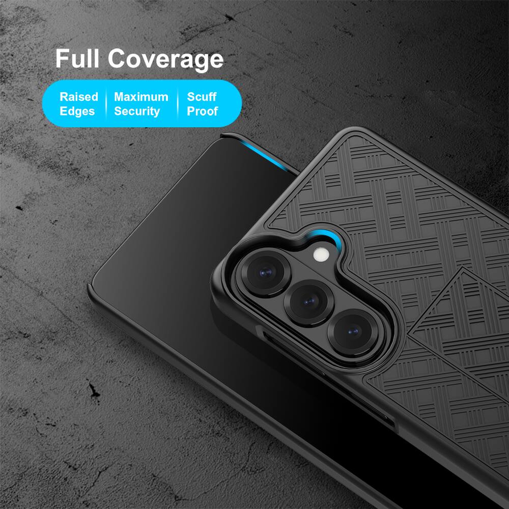 Full Coverage  
Raised Edges  
Maximum Security  
Scuff Proof
