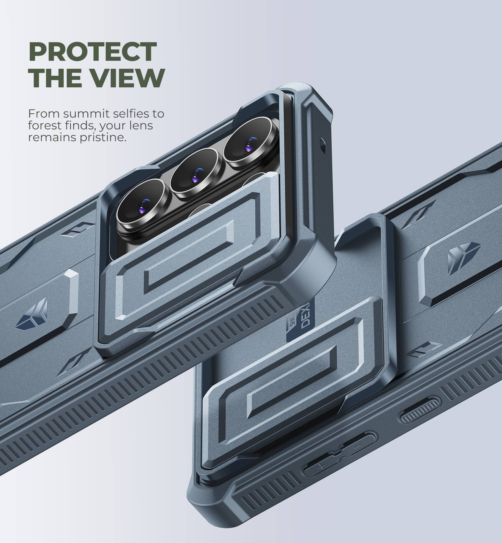 PROTECT THE VIEW  
From summit selfies to forest finds, your lens remains pristine.  
X30