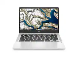 HP - Refurbished Excellent - 14" Chromebook Intel Pentium N5000 - 4GB - 64GB - 14A-NA0131WM - Silver