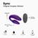 Angle. We-Vibe - Sync 2 - Purple.