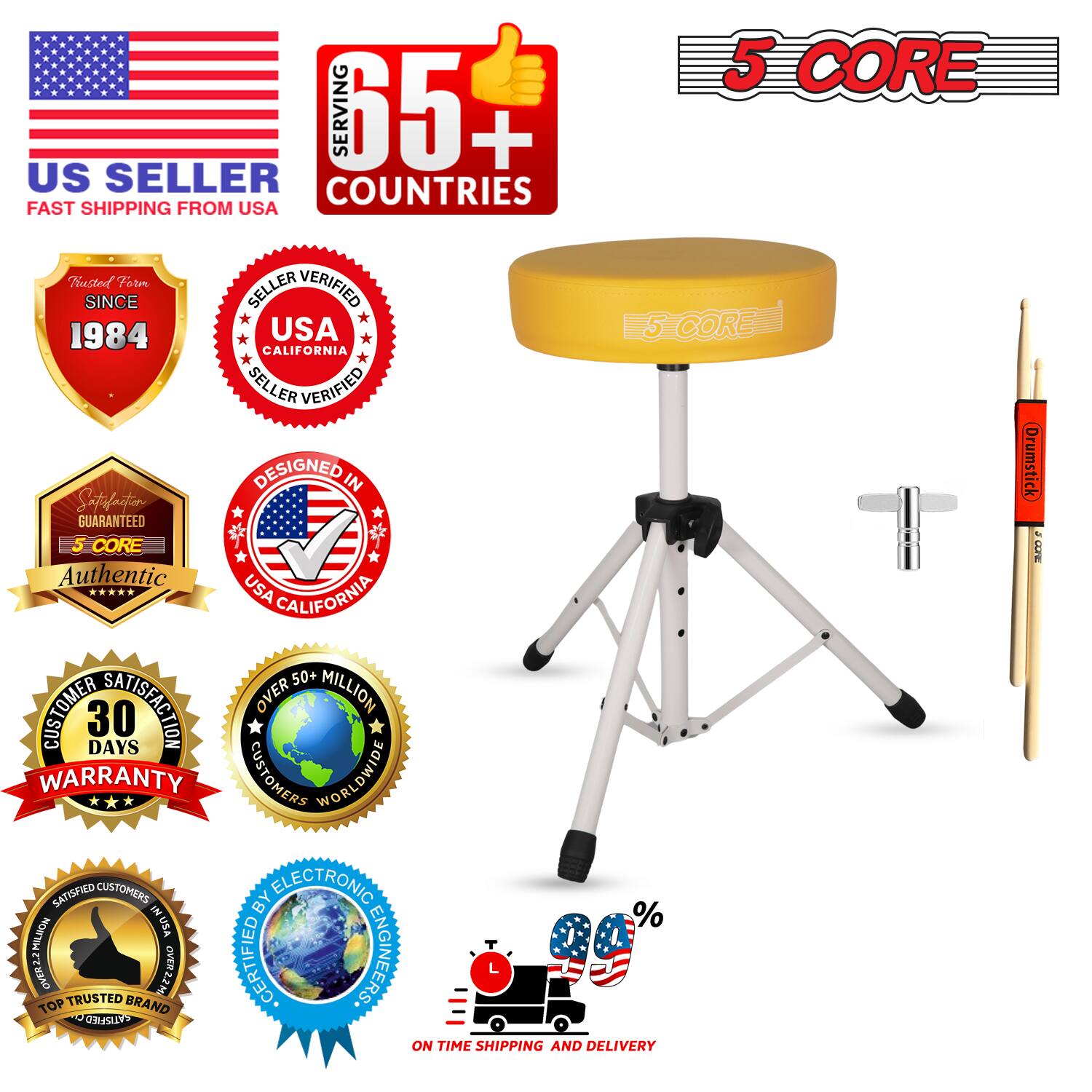 SERVING 65+ COUNTRIES  
US SELLER  
FAST SHIPPING FROM USA  

5 CORE  
VERIFIED SINCE 1984  
USA CALIFORNIA SELLER VERIFIED  
DESIGNED IN USA  
SATISFACTION GUARANTEED  
AUTHENTIC  
30 DAYS WARRANTY  
OVER 50+ MILLION CUSTOMERS WORLDWIDE  
SATISFIED CUSTOMERS  
CERTIFIED BY ELECTRONIC ENGINEERS  
TOP TRUSTED BRAND  
ON TIME SHIPPING AND DELIVERY