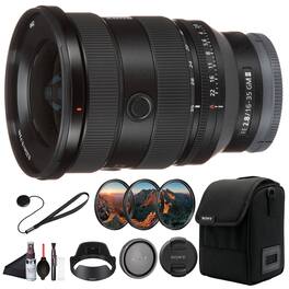 Bundle - Sony - FE 16-35mm f/2.8 GM II Wide Angle Zoom Lens (Sony E) + Filter Kit + More - - Black