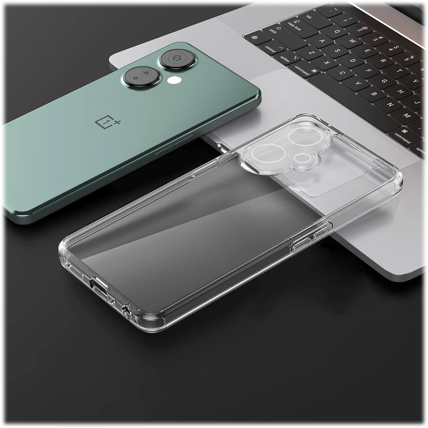 Alt View 15. SaharaCase - Hybrid-Flex Hard Shell Series Case for OnePlus Nord N30 5G - Clear.