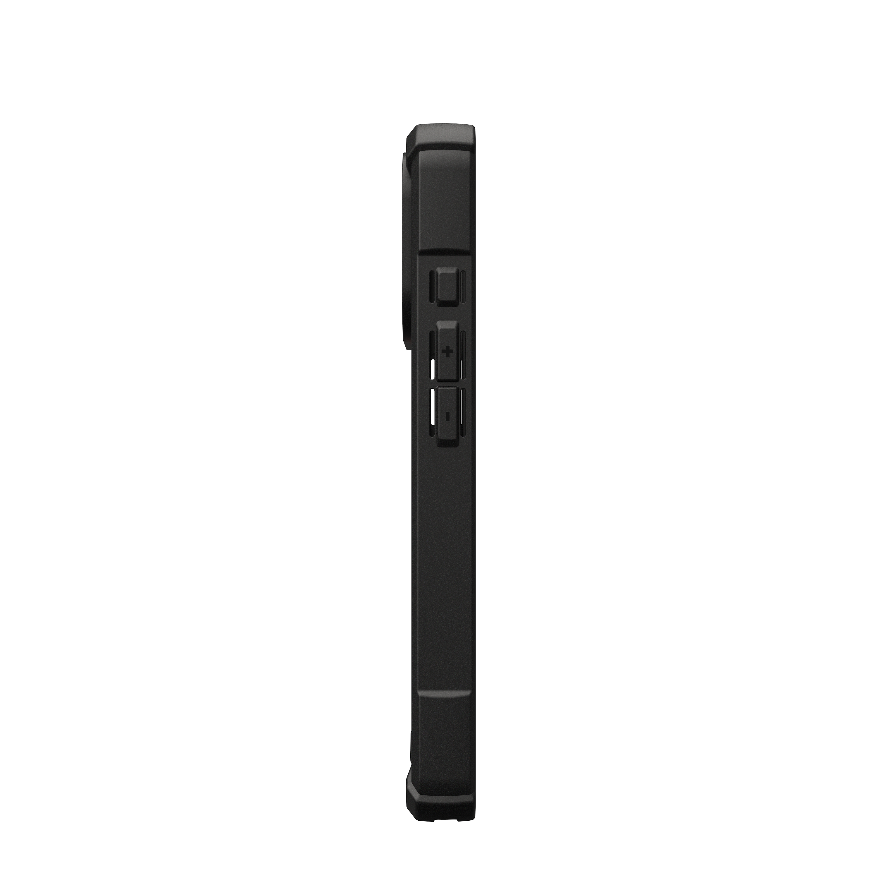 Alt View 3. UAG - Plasma XTE Series case for Apple iPhone 18 Pro/iPhone 17 Pro Plasma XTE - Black/Orange.