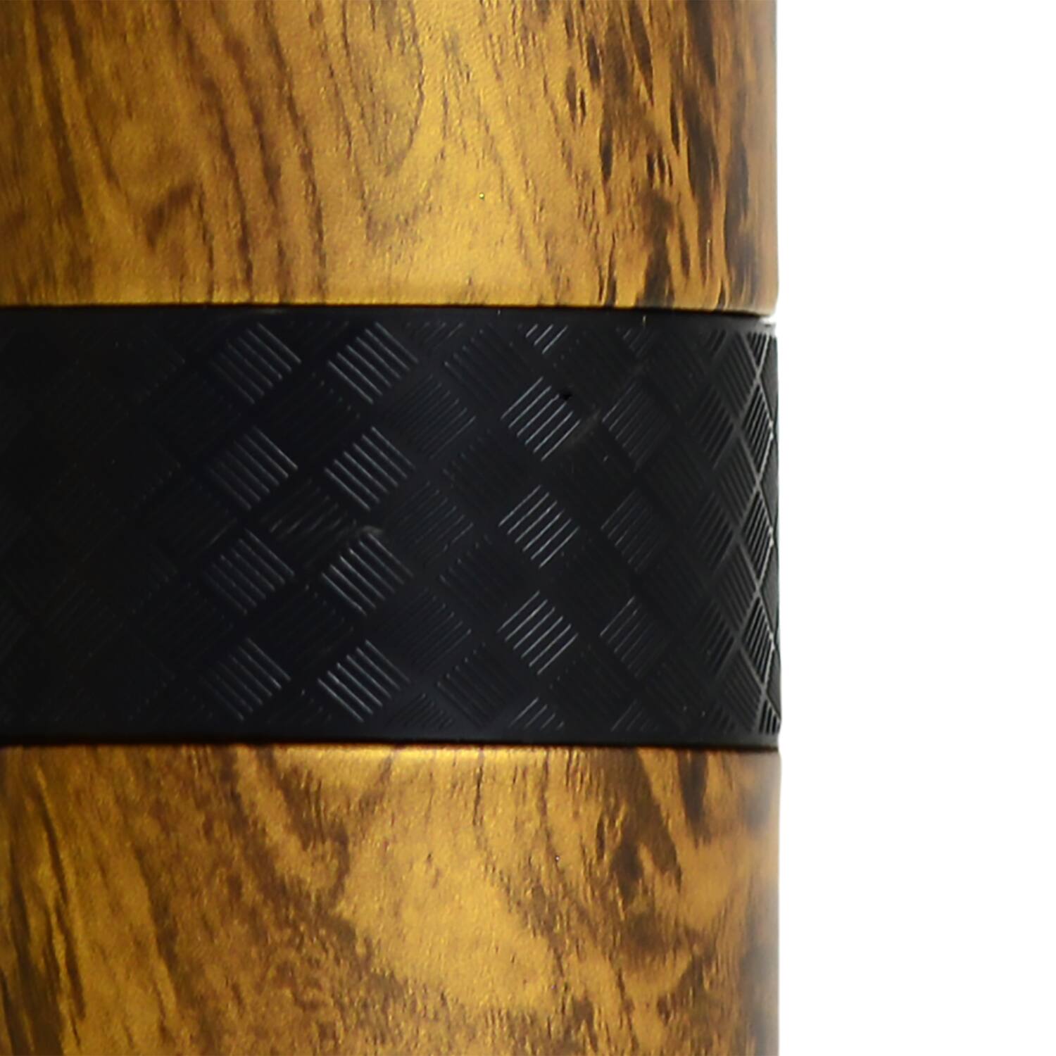 Alt View 1. Elemental - Artisan Series Stainless Steel 16-Oz Insulated Tumbler - Teakwood.