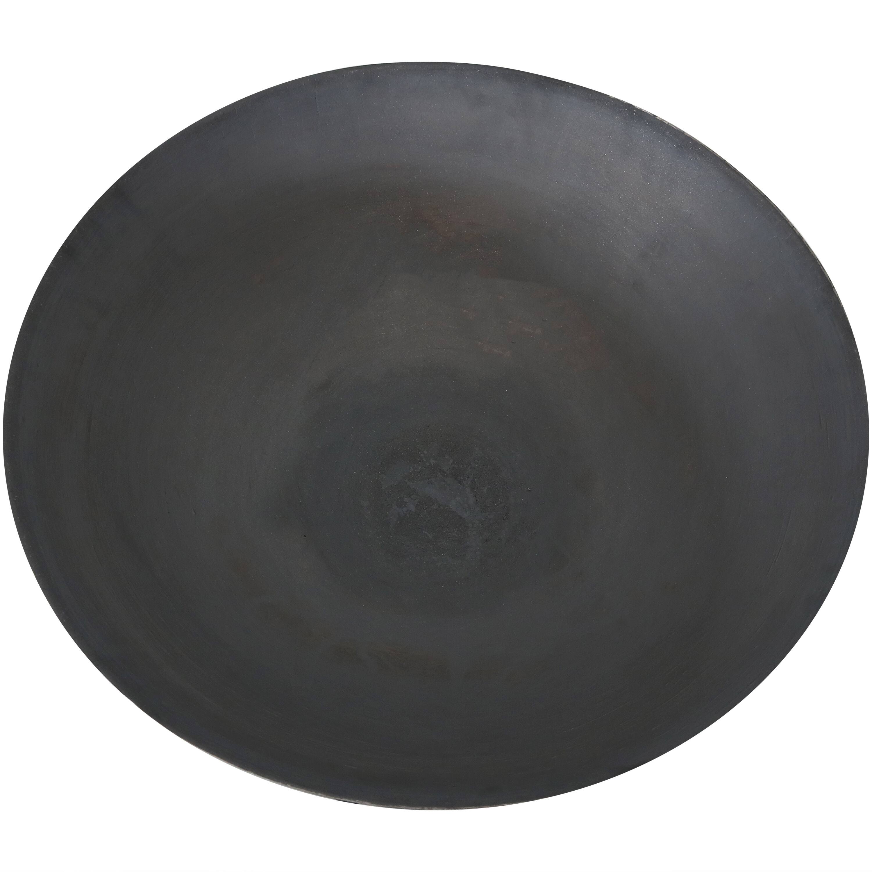 Alt View 10. Sunnydaze - 22 in Raised Cast Iron Fire Pit Bowl with Stand - Dark Grey.