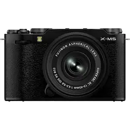 Fujifilm - X-M5 Mirrorless Camera with XC 15-45mm f/3.5-5.6 Lens (Black) - 1690073
