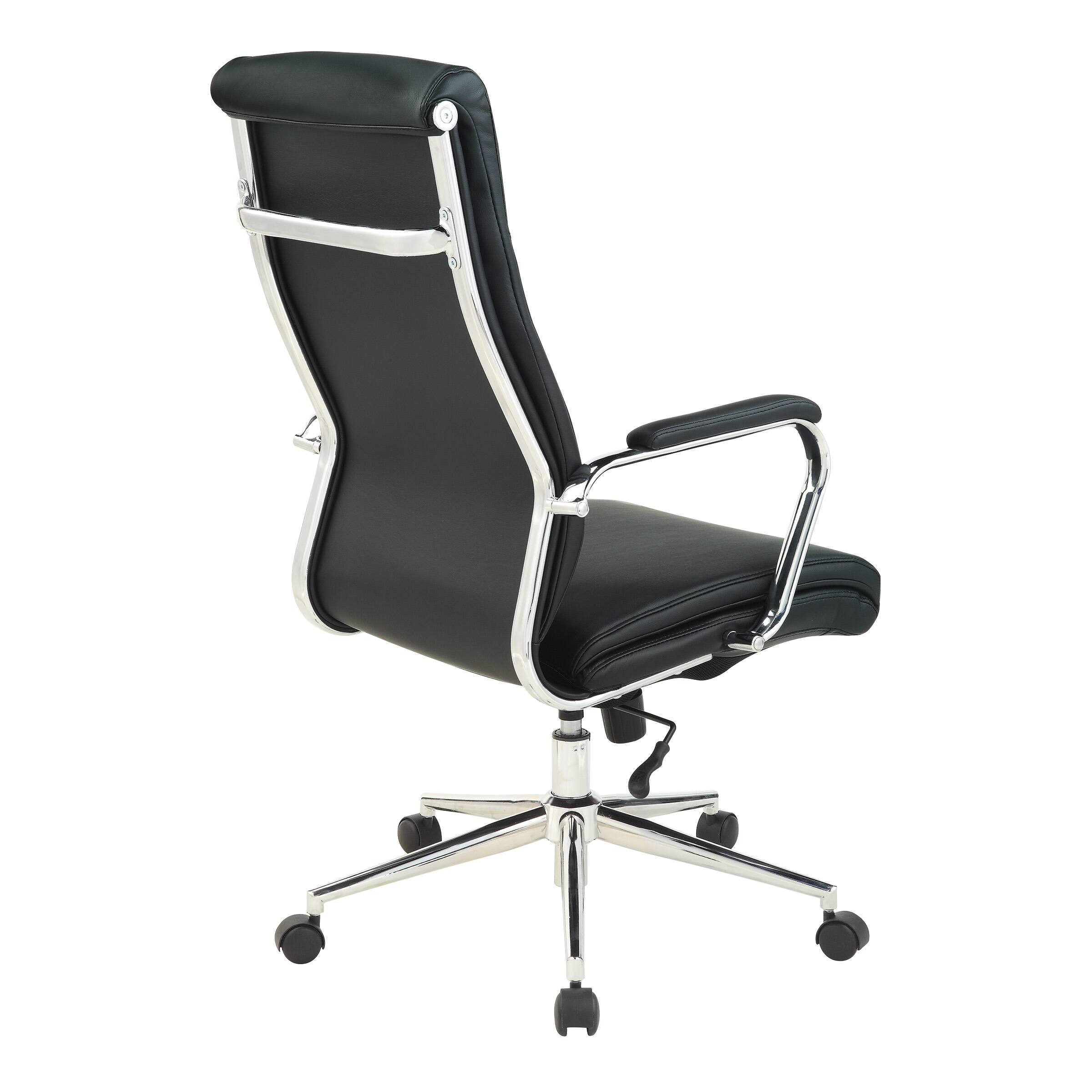 Alt View 12. Office Star Products - High Back Antimicrobial Fabric Chair - Dillon Black.