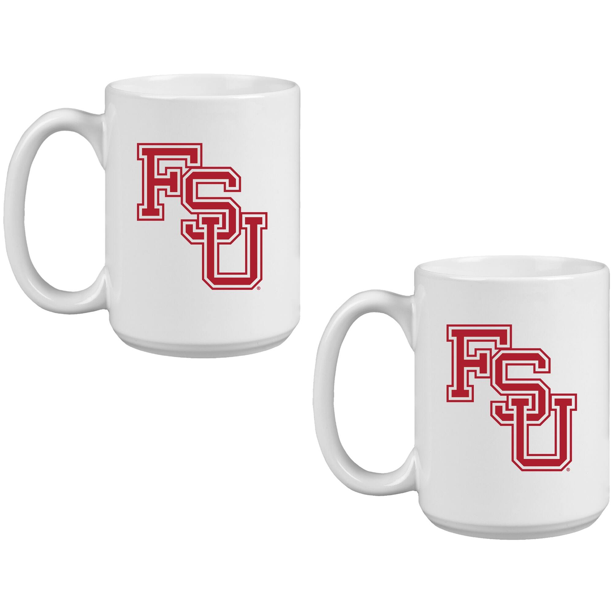 Alt View 1. Indigo Falls - Florida State Seminoles Two Pack 15oz. Vault Sketch Ceramic Mug Set - Multicolor.