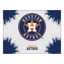 Holland Bar Stool Co. - Houston Astros 24" x 32" Splash Canvas Wall Art - Multicolor