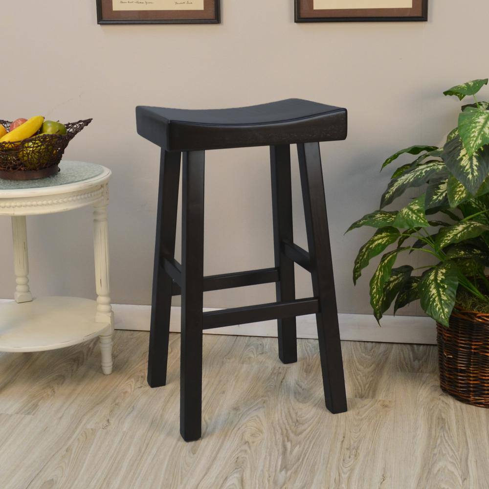 Alt View 6. Carolina Chair & Table - Colborn 30" Barstool - Antique Black - Antique Black.