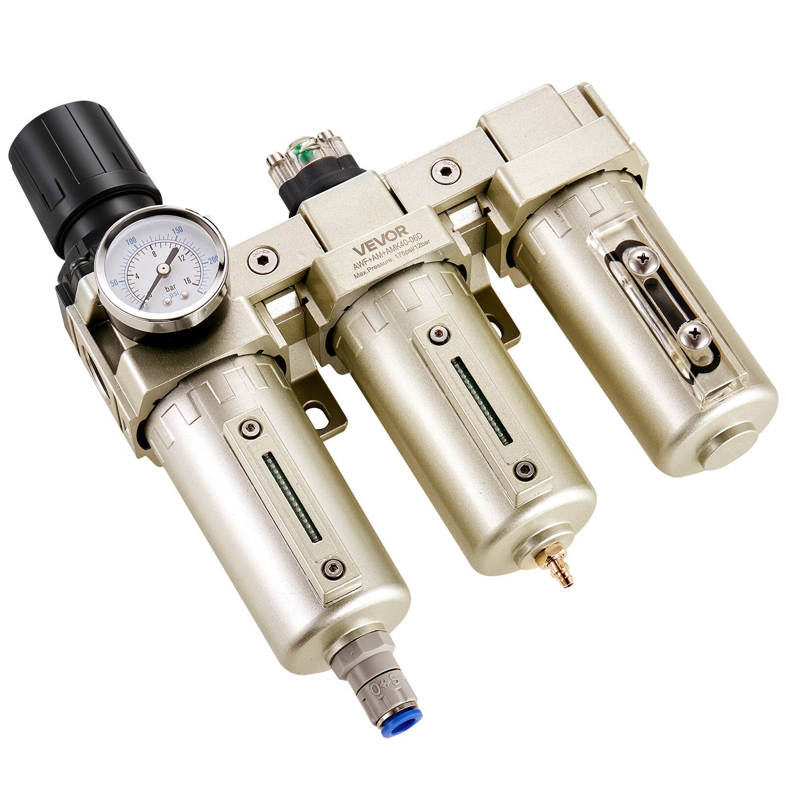 108 4 50 2 F 150 8 12 o 16 bar Ps 200 VEVOR AMK40-1r0ow1ar imar Man.Preshorc Mas x 005 0