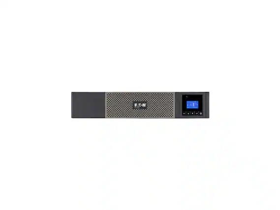 Front. Eaton - Eaton 5P Rackmount Compact 1000Va Ups - Black.