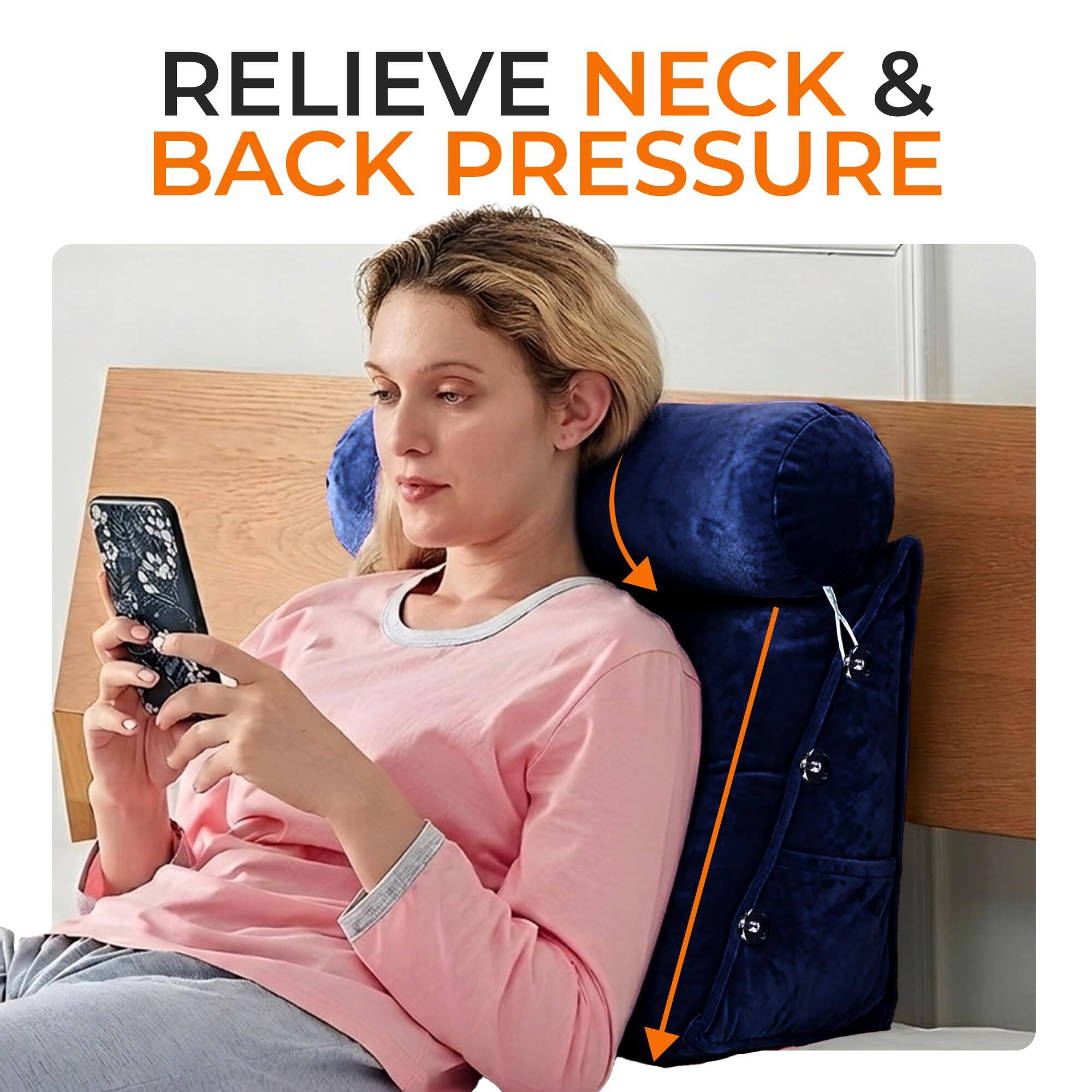 RELIEVE NECK & BACK PRESSURE