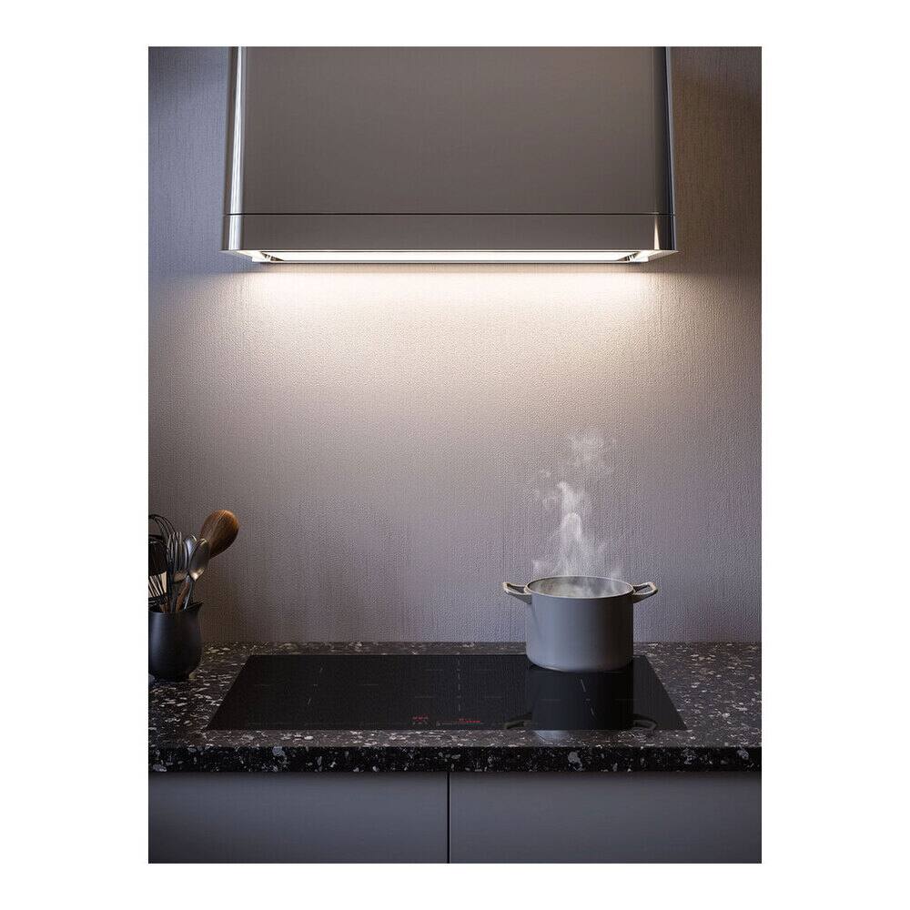 Alt View 6. ILVE - ILVE Professional Plus II 36 inch Built-In Induction Cooktop with 5 Element Zones (Glossy Black) - Glossy Black.
