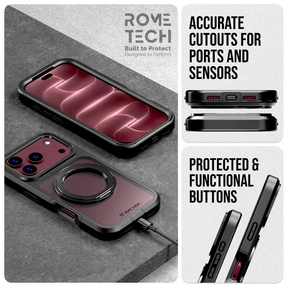 ROVE TECH  
Built to Protect  
Designed to Perform  

ACCURATE CUTOUTS FOR PORTS AND SENSORS  

PROTECTED & FUNCTIONAL BUTTONS