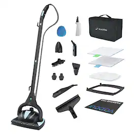 Euroflex - Vapour Pro 20-Piece All-in-One Steam Mop - Black