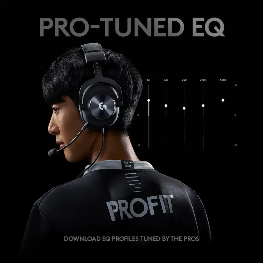 Logitech PRO X Wired Over the Ear Gaming Headset (2nd Generation):X 7.1 ...