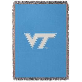 Chad & Jake - Virginia Tech Hokies Woven Blanket - Blue