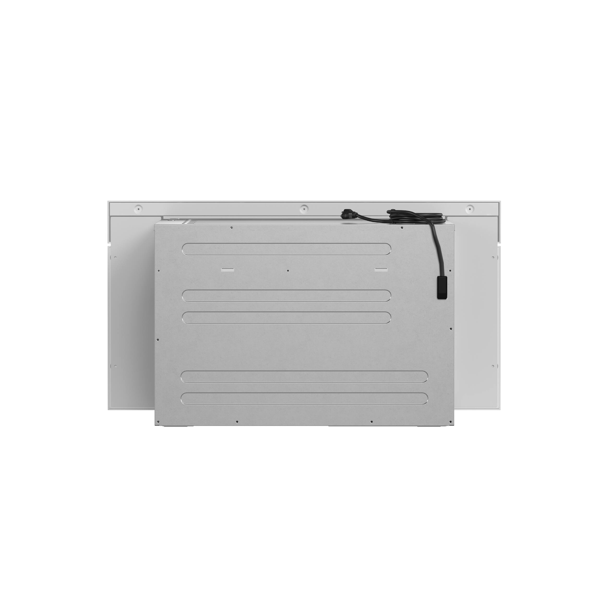 Back. Forno Appliances - Capoliveri 1.2 cu. ft. Built-In Microwave Drawer with Sensor Cooking and Angled Touch Controls - White.