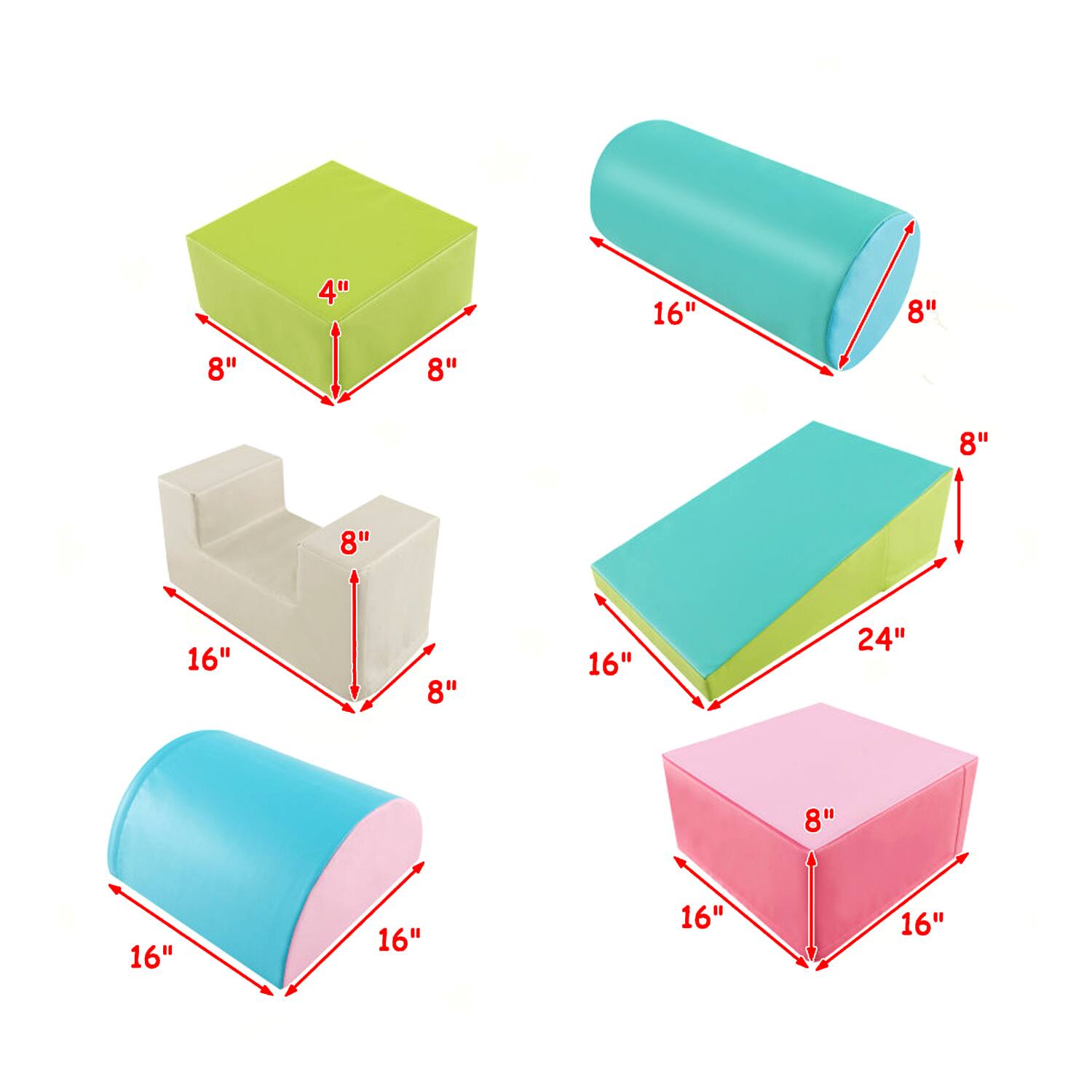 4" 8" 8" 8" 8" 8" 8" 16" 8" 16" 24" 8" 16" 16" 16" 16"