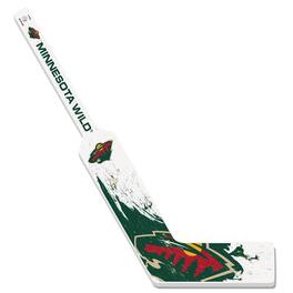 Mustang Drinkware - Minnesota Wild Goalie Splatter Mini Hockey Stick - Multicolor