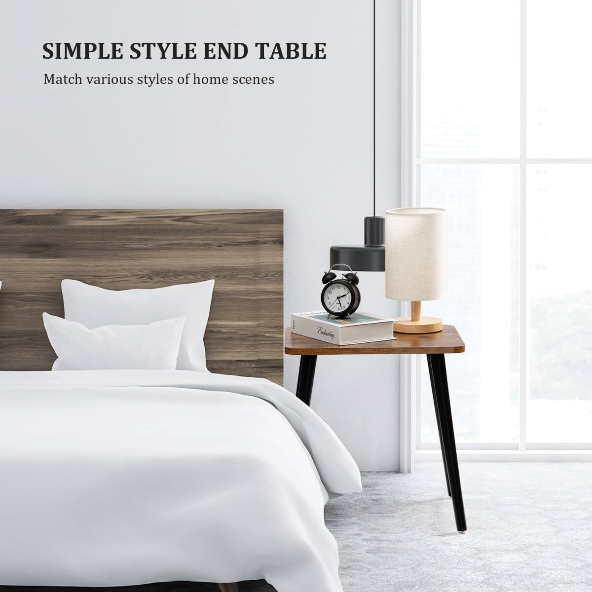 SIMPLE STYLE END TABLE  
Match various styles of home scenes