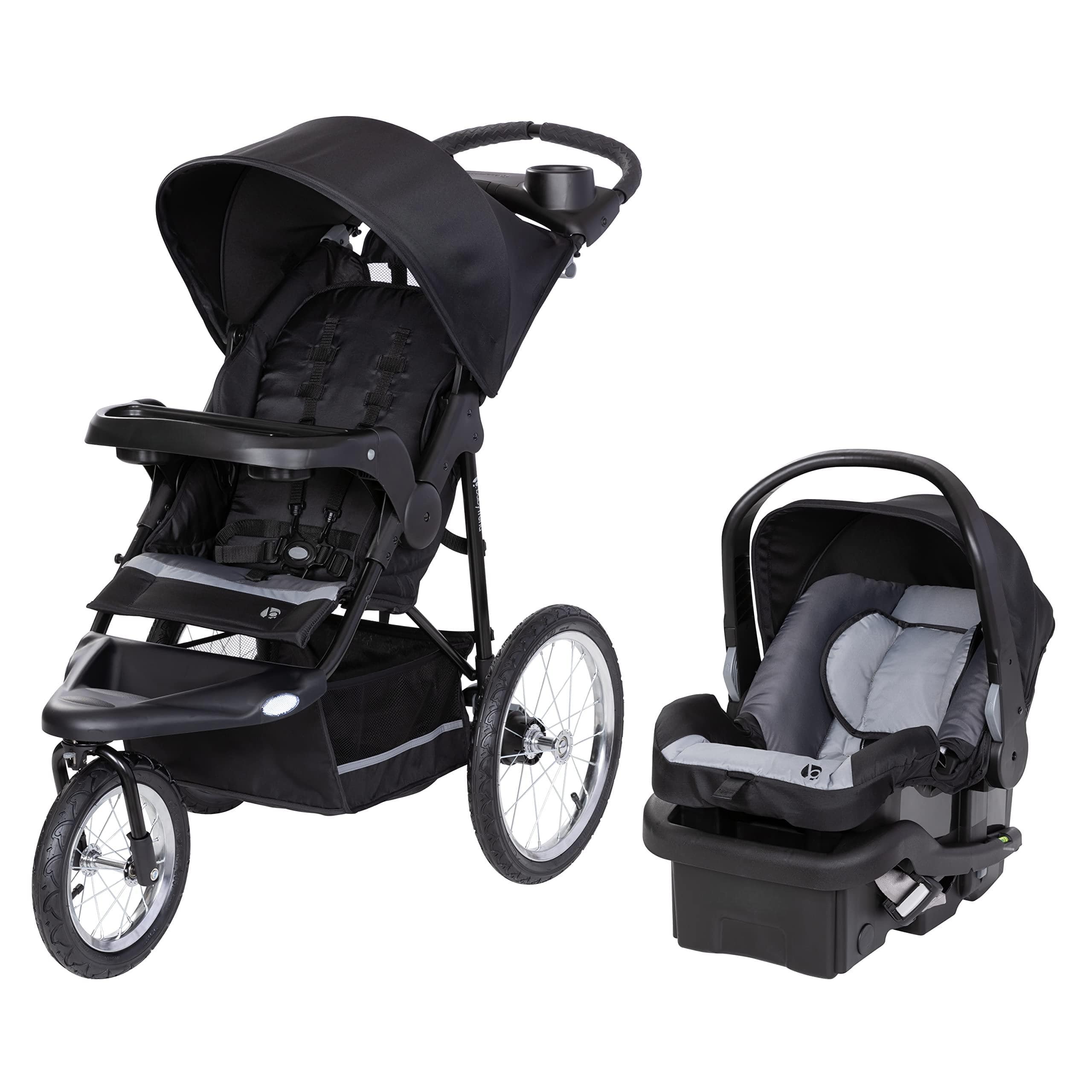 Reds Spade - Expedition Jogger Travel System With Ez lift Car Seat - Dash Black