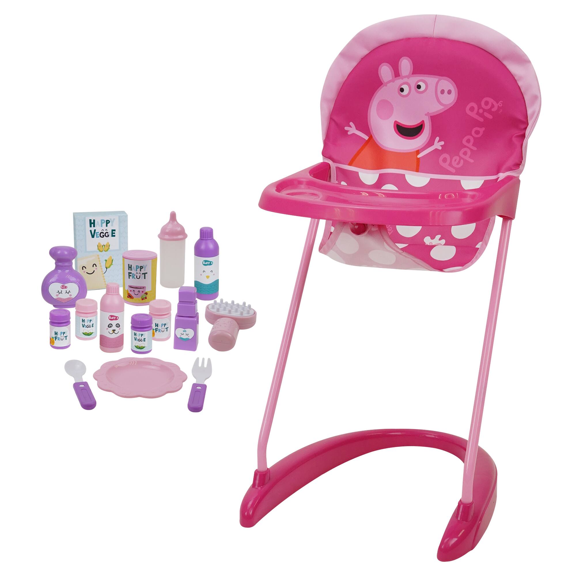 Pig Peppa HAPPY H PP VEGGE E HAPPY H FRT . IF FUT . F + WL - H F FRUT