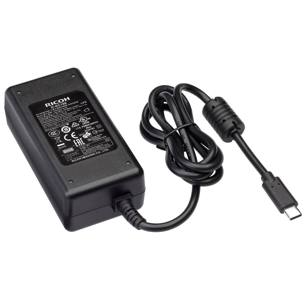 RICOH D-AC166 CPD63ET-A129 18-4040  
VEGAN LPS  
AC ADAPTER  
UL LISTED  
SUPPLY LEVEL  
EFFICIENCY 10 E225703  
CCC CE EAC ROHS  
RICOH IMAGING CO., LTD.