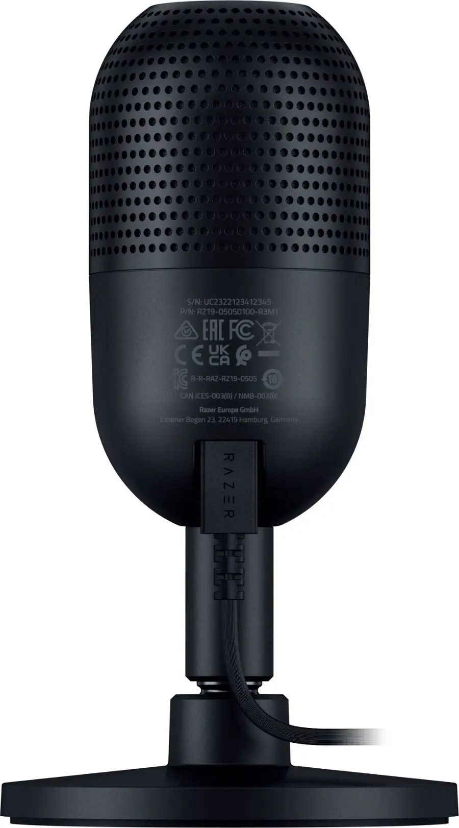 Mini Razer Machine Razer Seiren V3 Mini Wired Ultra compact Condenser USB Microphone Black ...