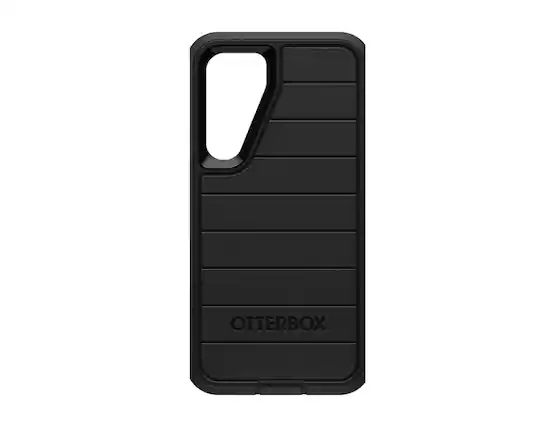 Front. OtterBox - OtterBox Defender Pro Series Case and Holster for Samsung Galaxy S24 | Color: Black - Black.