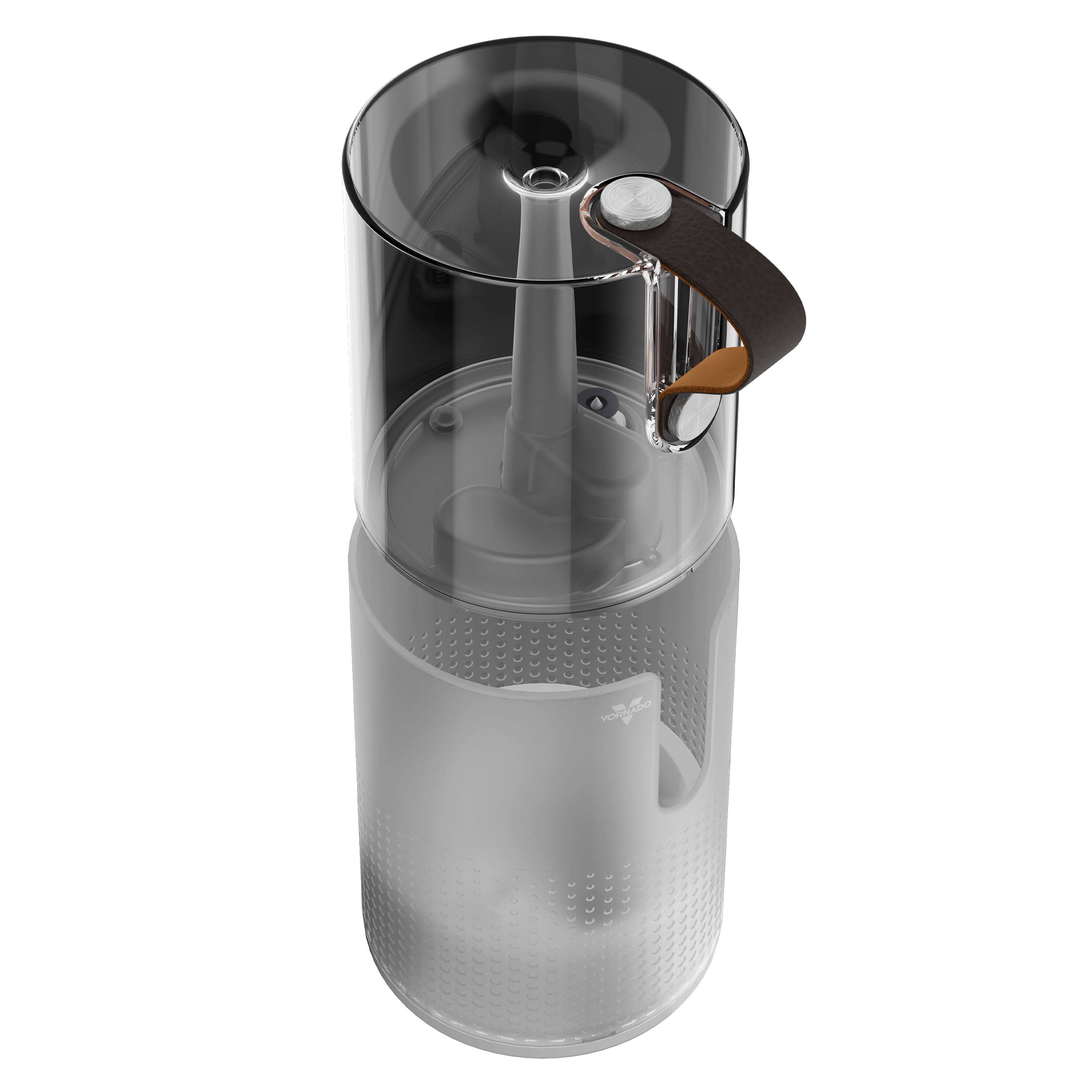 Alt View 1. Vornado - Vornado Votiv 4 Ultrasonic Humidifier with Flameless Light Touch Controls Up To 300 sq ft, 0.31-Gallon Tank - White.