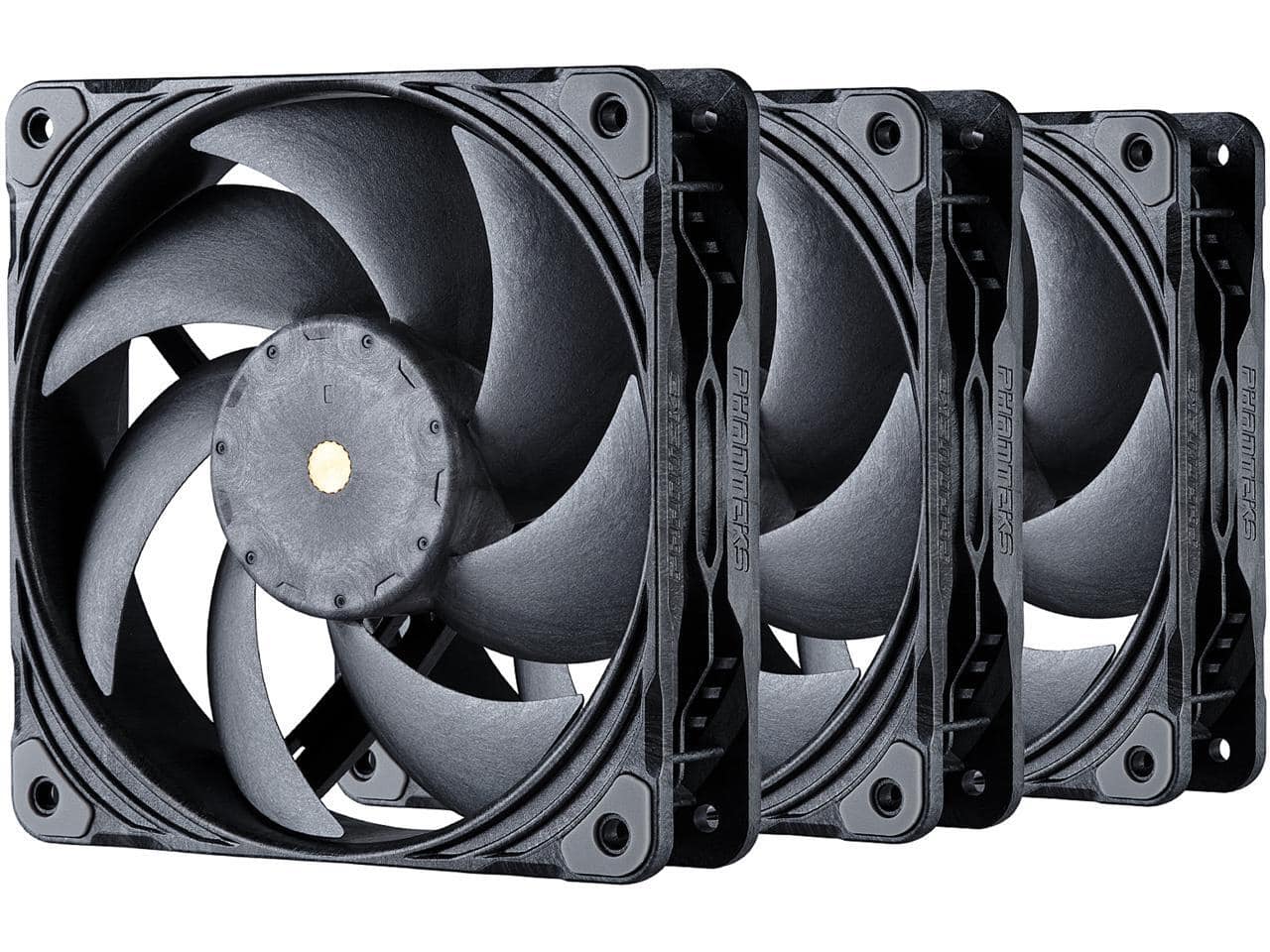 Phanteks T30 120 Fan Triple Pack, Premium High Performance, 4 Pin