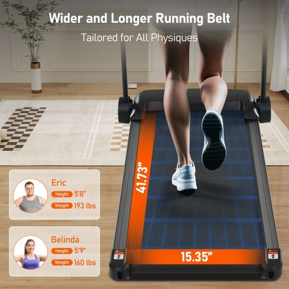 Wider and Longer Running Belt Tailored for All Physiques

Eric
Height 5'8"
Weight 193 lbs

Belinda
Height 5'9"
Weight 160 lbs