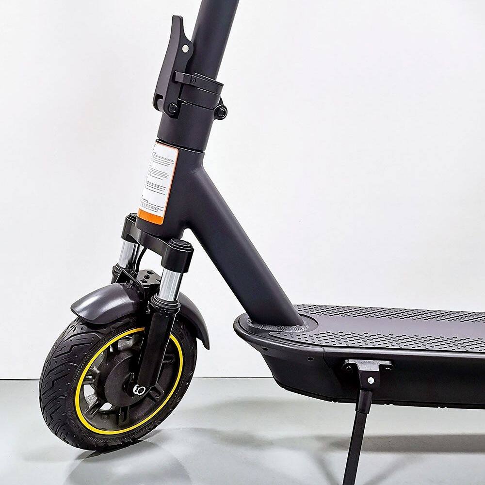 Back. Loheer - Loheer 500W Electric Scooter for Adults 20MPH 35 Miles Range Foldable Commuting Scooter App Control 250lbs Black - Black.