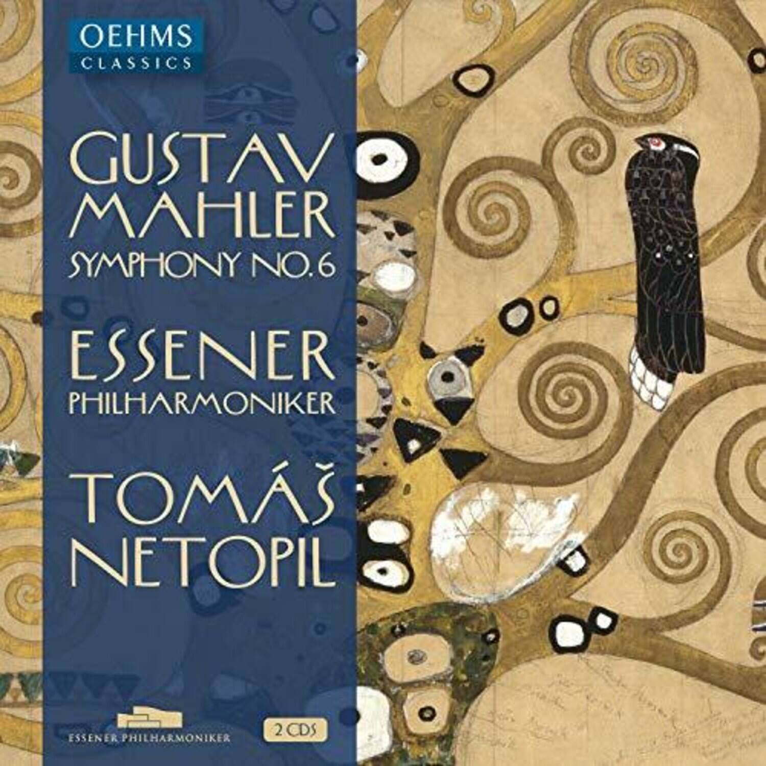OEHMS CLASSICS  
GUSTAV MAHLER  
SYMPHONY NO.6  
ESSENER PHILHARMONIKER  
TOMÁŠ NETOPIL  
ESSENER PHILHARMONIKER  
2 CDs