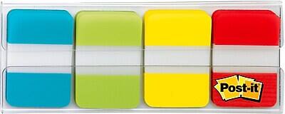 Alt View 5. Post-it - Post-it Tabs, 1" Wide, Assorted Colors, 88 Tabs/Pack (686-ALYR1IN) - Assorted.