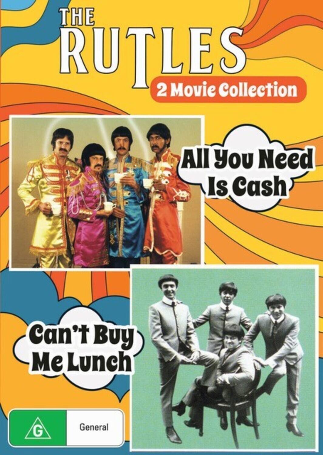 Front. The Rutles - The Rutles: 2-Movie Collection (All You Need Is Cash / Can't Buy Me Lunch)   - DVD.