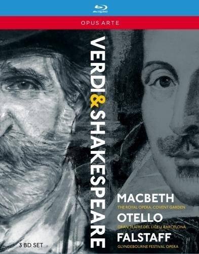 Front. Verdi: Shakespeare Operas   - BLU-RAY.