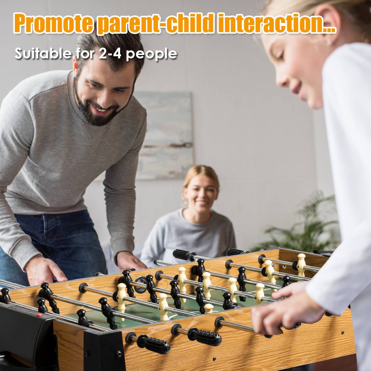 Promote parent-child interaction... Suitable for 2-4 people.