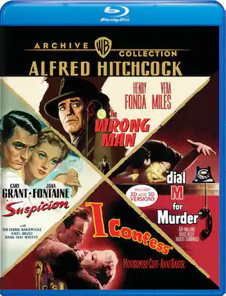 Front. 4-Film Collection: Alfred Hitchcock - BluRay.