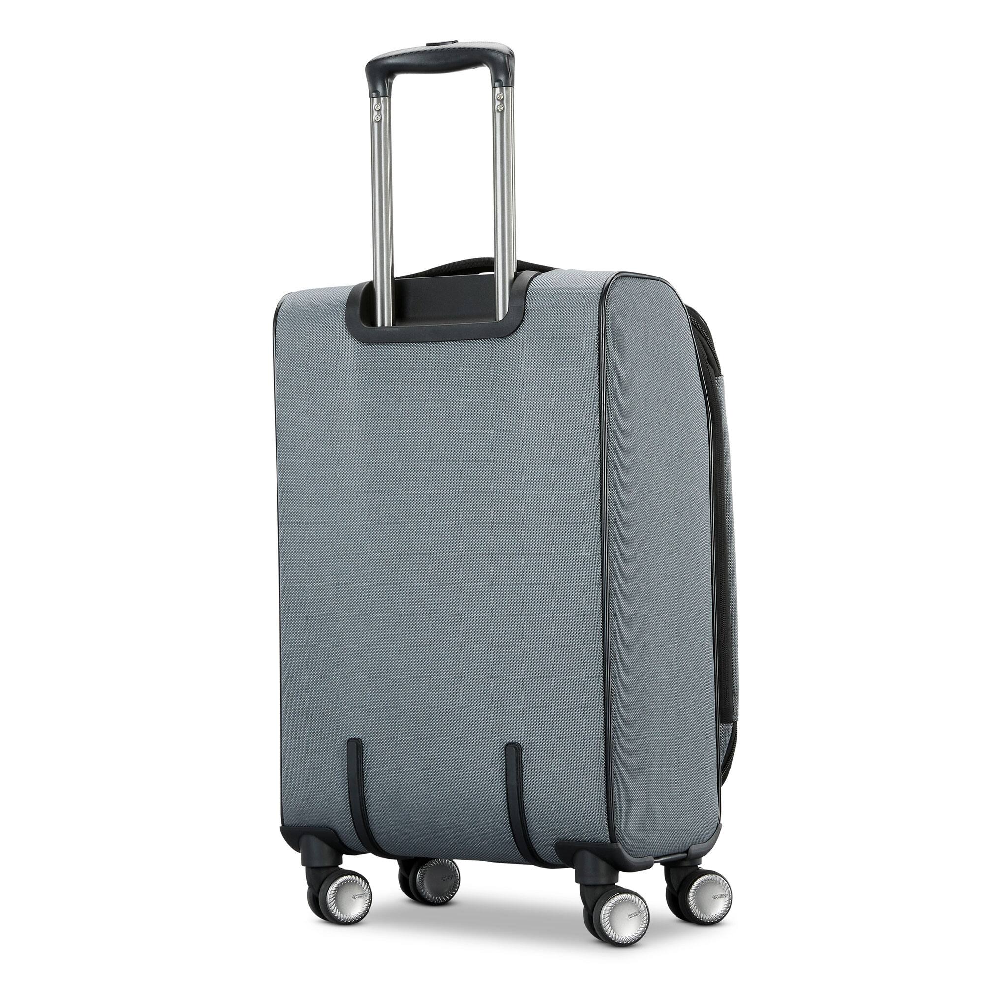 Alt View 6. American Tourister - American Tourister Dash XLT 2 Piece Carry On and Large Spinner Luggage, Graphite - Graphite.